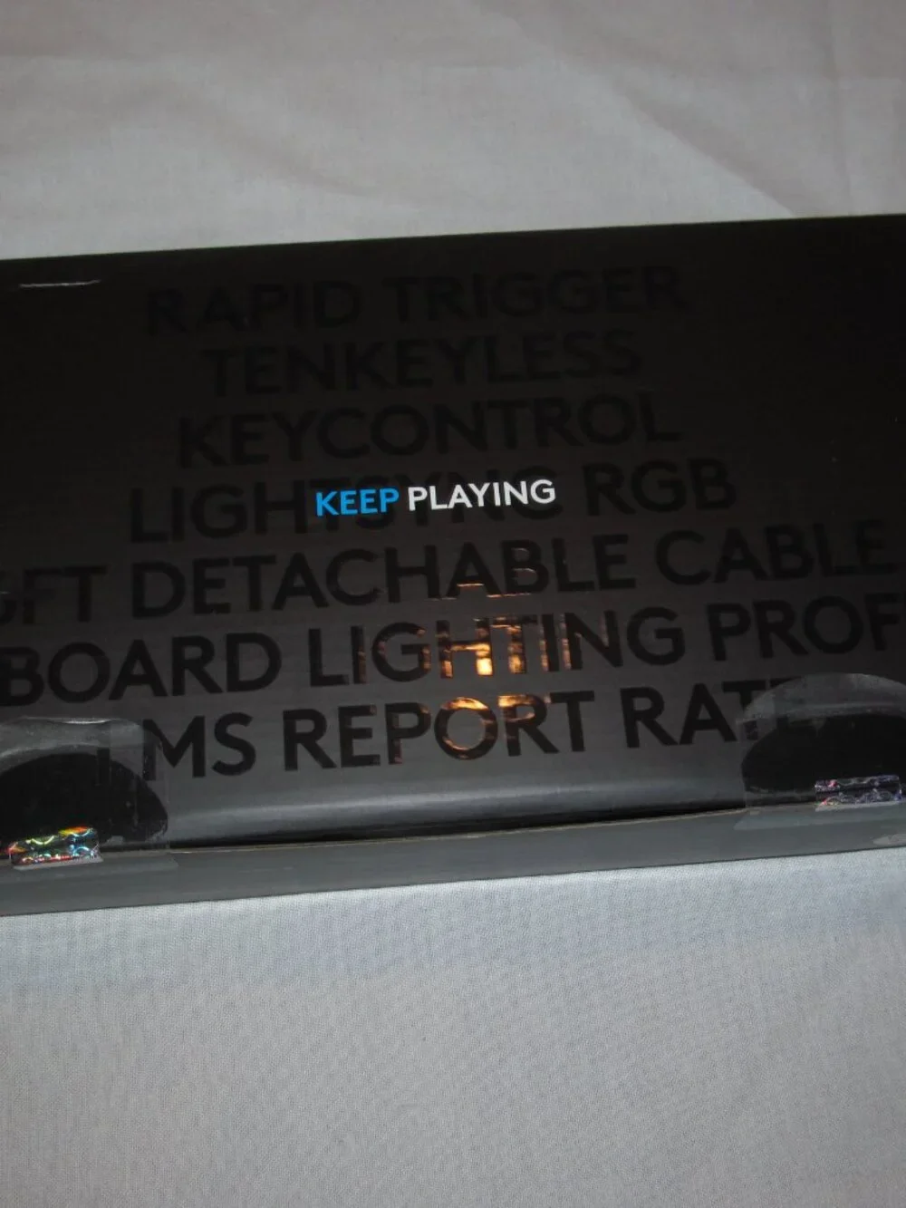 Logitech PRO X TKL RAPID Gaming Keyboard NEW SEALED Black Wired LED Illuminated